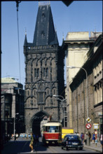 Prague: powder tower, 1974.