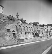 Via San Lorenzo in Lugano around 1950.
