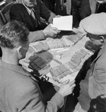 Distribution of the mountain pastures in the Loetschental, 1941.