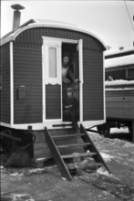 Living in a winter camp 1942.
