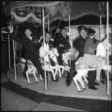 Roundabout; Inauguration of the Weinland bridge; 1958.