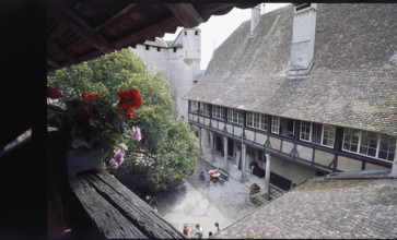 Castle of Lucens, 1974.