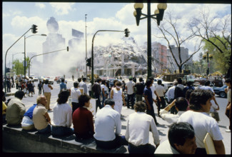 Earthquake Mexico City 1985.