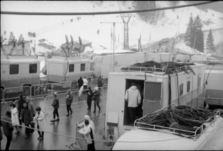 Olympic Games Grenoble 1968: Outside broadcast vehicle.