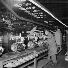 DKW-Werke Dusseldorf, 1955.