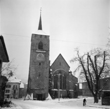 Church Moudon 1955.