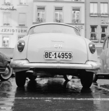 New License Plates, 1957.