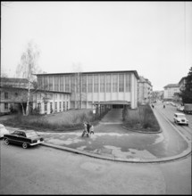 Modern church Zurich 1958.