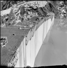 Grande Dixence, dam 1957.