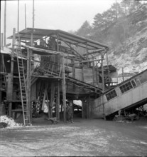 Conveyor; coal mine Chandoline; 1942.