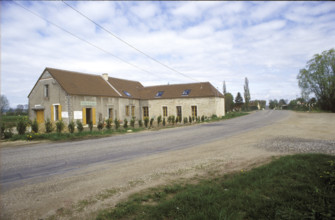 Hideaway, residence in France before his arrest.