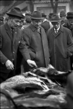 Fur market in Lucerne 1971.