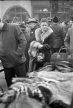 Fur market in Lucerne 1971.