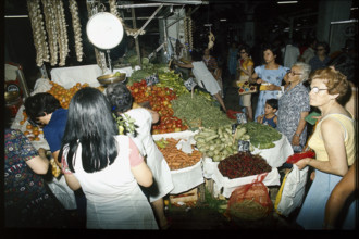 Market in Mallorca 1976.