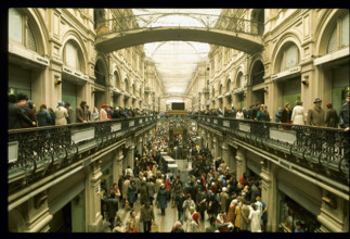 Department Store GUM in Moscow 1978.