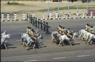 State funeral of Anwar el Sadat 1981.