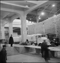The Red Cross organizes goods transport for war prisoners, 1943.