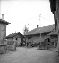Lane in the village Gy; 1947.