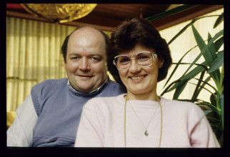 Sepp Trutsch and his wife Ida 1990.