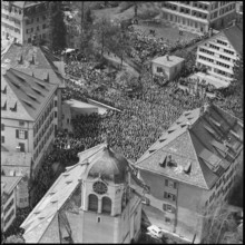 Trogen: Ausserrhoden voter's meeting 1964.