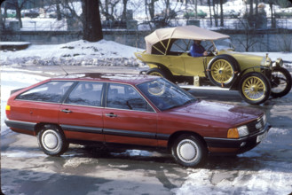Audi 100 Avant and Audi Sportswagen 1914, 1983.