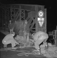 Displacement of Winznau bridge; 1965.