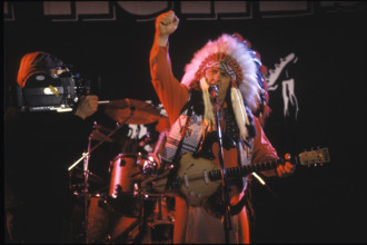 Angy Burri in concert.