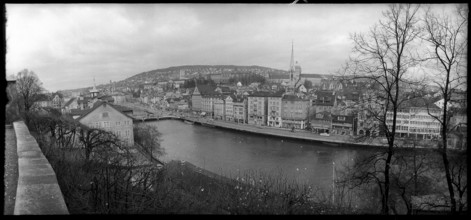 Zurich at Limmat 1956.