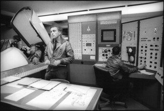 Flight simulator for Mirage, Payerne 1968.
