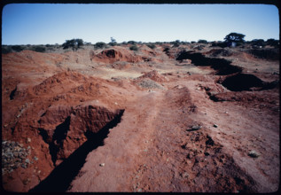 Diamond mine in South Africa 1984.