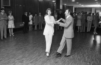 Dancing scool Kaiser in Zurich 1969: Marianne und Walter Kaiser.