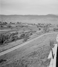 Landscape and road near Dardagny; 1952.