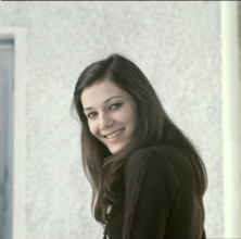 Brit Tobler, Swiss pop singer, 1973.