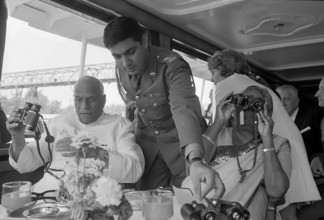 State visit of the indian President V.V. Giri; 1970.