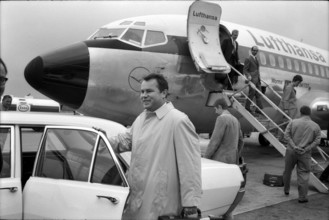 Eduard Zimmermann in Zurich-Kloten 1969.