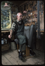 Production of military equipment in saddlery 1982.