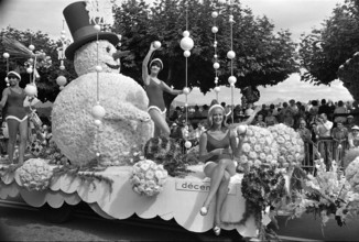 Procession at the Fetes de Geneve, 1967.