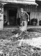 Urs Zimmermann at home, 1984.