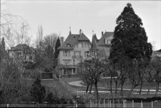 Lausanne, girl's boarding school; Pensionat Florissant; 1965.
