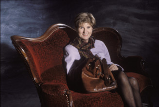 Marta Emmenegger with favorite object 1992.