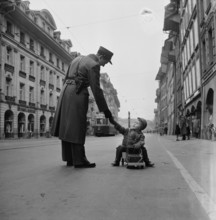 Sunday Driving Ban Bern 1956