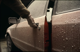 Ford Escort, cold, ice test at Ford Europe 1981