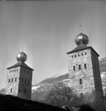 Stockalper Palace, Brig, 1947