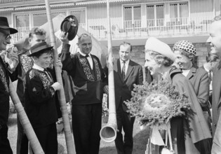 Queen Ingrid of Denmark on Bürgenstock, 1965