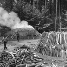 construction of a charcoal kiln