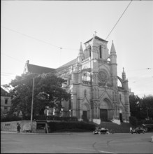 Cathedral in Lausanne 1955