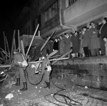 Civil defense training in Zug, 1958