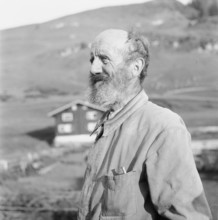 Farmer in Obersaxen, circa 1950