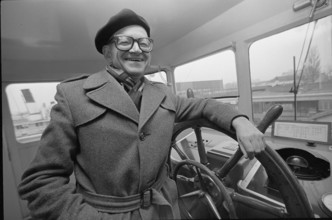 Alphons Egli, Member of Federal Council at the wheel of the Schwyz 1982