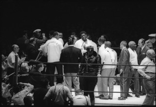 Muhammad Ali, born Cassius Marcellus Clay Jr. WC fight versus Ernie Terrell, Houston 1967